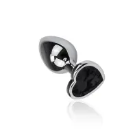 Heartbreaker - Lustra’s Jewelled Metal Heart Anal Plug (medium)