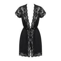 Obsessive's Elegant Black - Peignoir