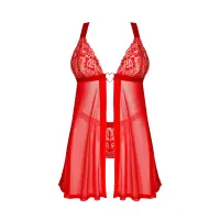 Obsessive's Red Babydoll & Thong - Elianes