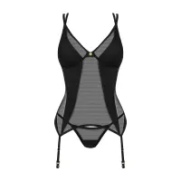 Obsessive's Seethrough Corset & Thong - Nesari