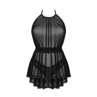 Obsessive's See-Through Babydoll & Thong – Serafia