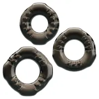 BAILE's Triple Cock Ring Set