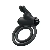 Pretty Love's Double Ring Vibrating Cock Ring