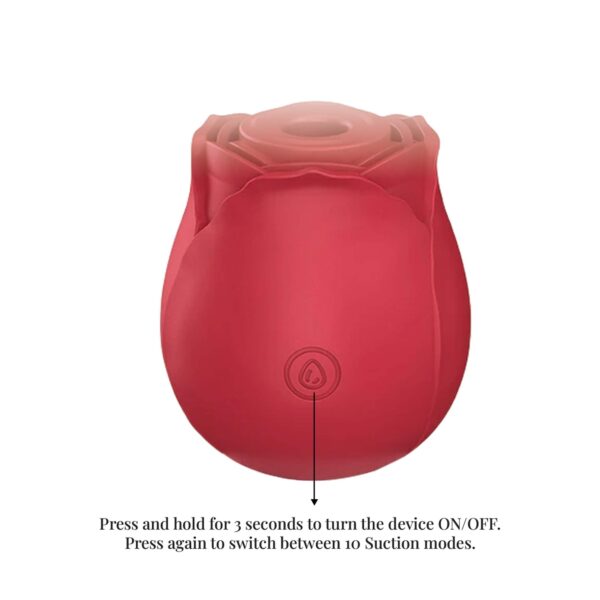 Sexy Secret’s Clitoral Suction Rose Vibrator - Image 3