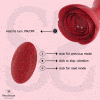 Sexy Secret’s Vibrating Rose Butt Plug with Remote Control - Image 5
