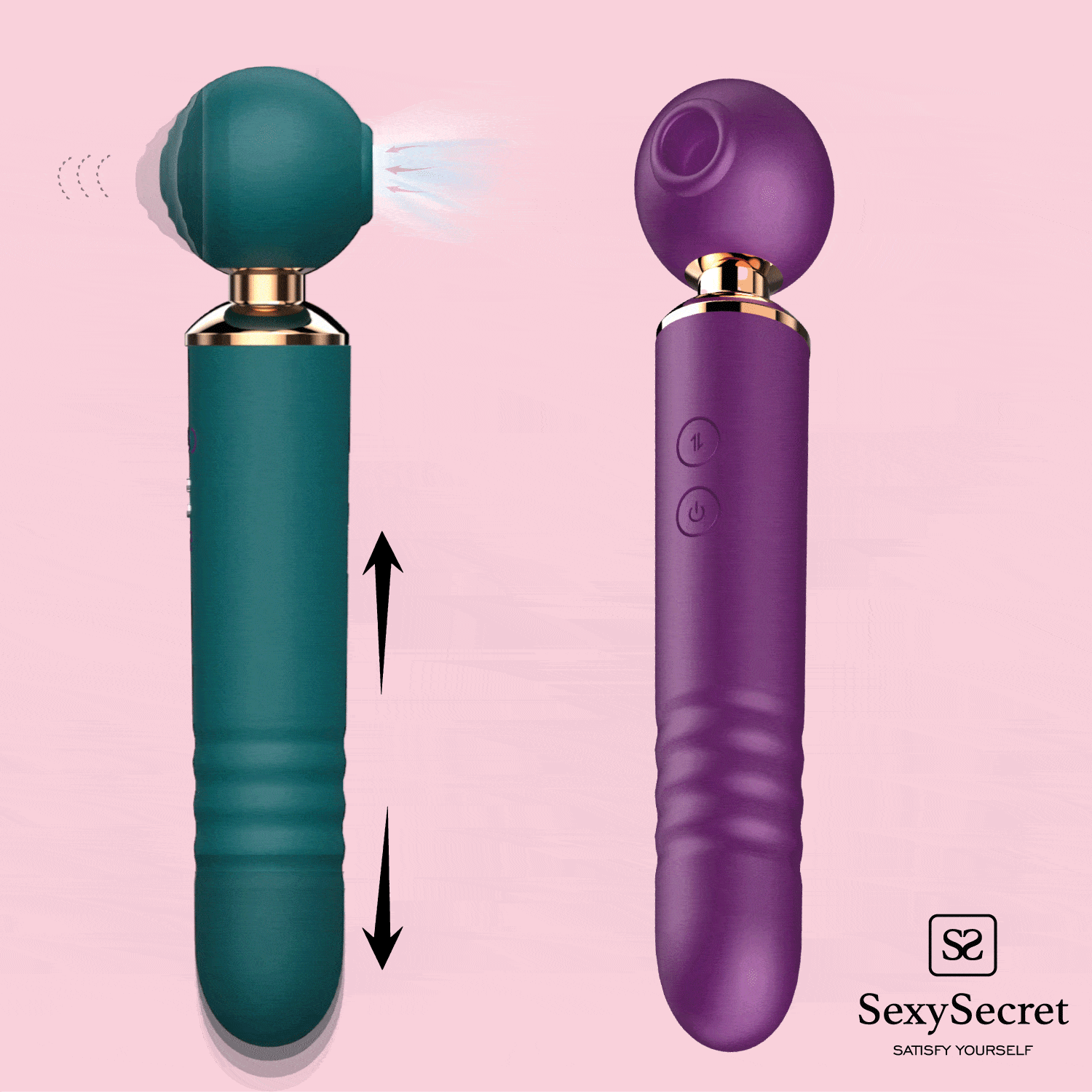 Sexy Secret s 3 in 1 Wand Vibrator Sexy Secret