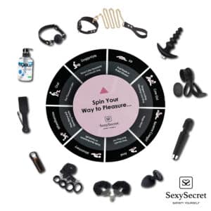 Foreplay Spinner with Sex Toy Bundle Main